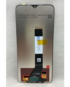 FRONTAL TELA DISPLAY XIAOMI REDMI 9T / POCO M2 / POCO M3 PRETO SEM ARO ORIGINAL