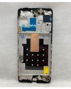 FRONTAL TELA DISPLAY SAMSUNG M55 COM ARO ORIGINAL VIVID