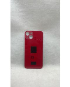 TAMPA TRASEIRA IPHONE 13 (FURO MAIOR) VERMELHA