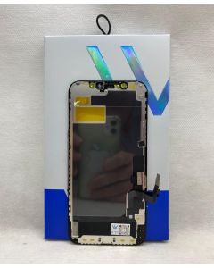 FRONTAL TELA DISPLAY IPHONE 12 / 12 PRO OLED PRETA (WEFIX) NÃO PRECISA TROCAR EPROM