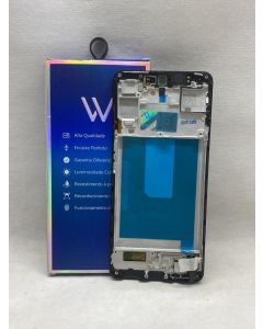 FRONTAL TELA DISPAY SAMSUNG M54 M546B PRETA COM ARO NACIONAL (WEFIX)