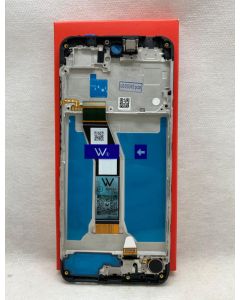  FRONTAL TELA DISPLAY MOTO G04/G04S PRETO COM ARO (WEFIX)