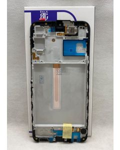 FRONTAL TELA DISPLAY SAMSUNG A25 5G A256 PRETA COM ARO INCELL