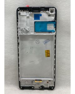 FRONTAL TELA DISPLAY SAMSUNG A21S A217 PRETA COM ARO ORIGINAL LCD