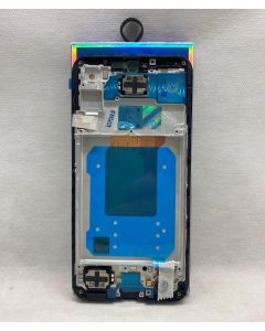 FRONTAL TELA DISPLAY SAMSUNG M35 PRETO COM ARO NACIONAL AMOLED