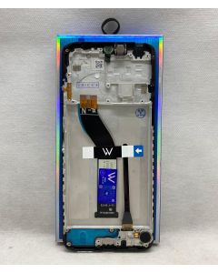 FRONTAL TELA DISPLAY XIAOMI REDMI 14C / POCO C75 PRETO COM ARO (WEFIX)