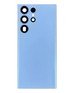 TAMPA TRASEIRA SAMSUNG S23 ULTRA AZUL C/LENTE