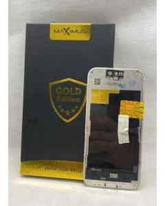 FRONTAL TELA DISPLAY IPHONE 15 PRO CI REMOVÍVEL) PRETA ORIGINAL (GOLD EDITION) OLED SOFT