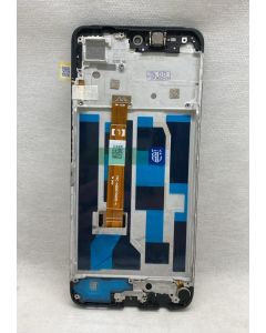 FRONTAL TELA DISPLAY REALME C65 PRETO COM ARO NACIONAL LCD