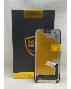 FRONTAL TELA DISPLAY IPHONE 15 (CI REMOVÍVEL) PRETA ORIGINAL (GOLD EDITION) OLED SOFT GE-901