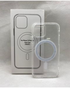 CAPA IPHONE 12 PRO MAX TRANSPARENTE MAGSAFE