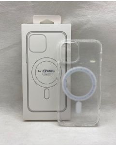 CAPA IPHONE 13 PRO MAX TRANSPARENTE MAGSAFE