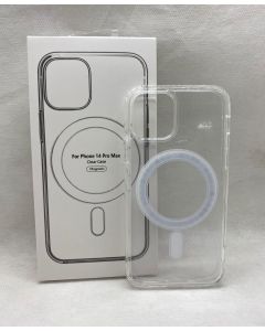 CAPA IPHONE 14 PRO MAX TRANSPARENTE MAGSAFE