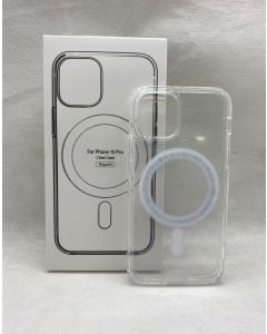 CAPA IPHONE 15 PRO TRANSPARENTE MAGSAFE