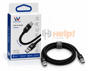CABO IPHONE TIPO-CC / C 240W PRETO 1,3 METROS PREMIUM WEFIX - AC0001