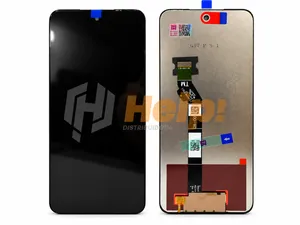 FRONTAL TELA DISPLAY MOTO G17 PRETO SEM ARO LCD ORIGINAL NN- M3191