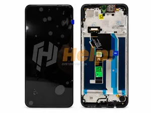 FRONTAL TELA DISPLAY MOTO G57 COM ARO LCD WEFIX W3213